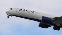 Several injured as turbulence hits Delta flight into Sydney