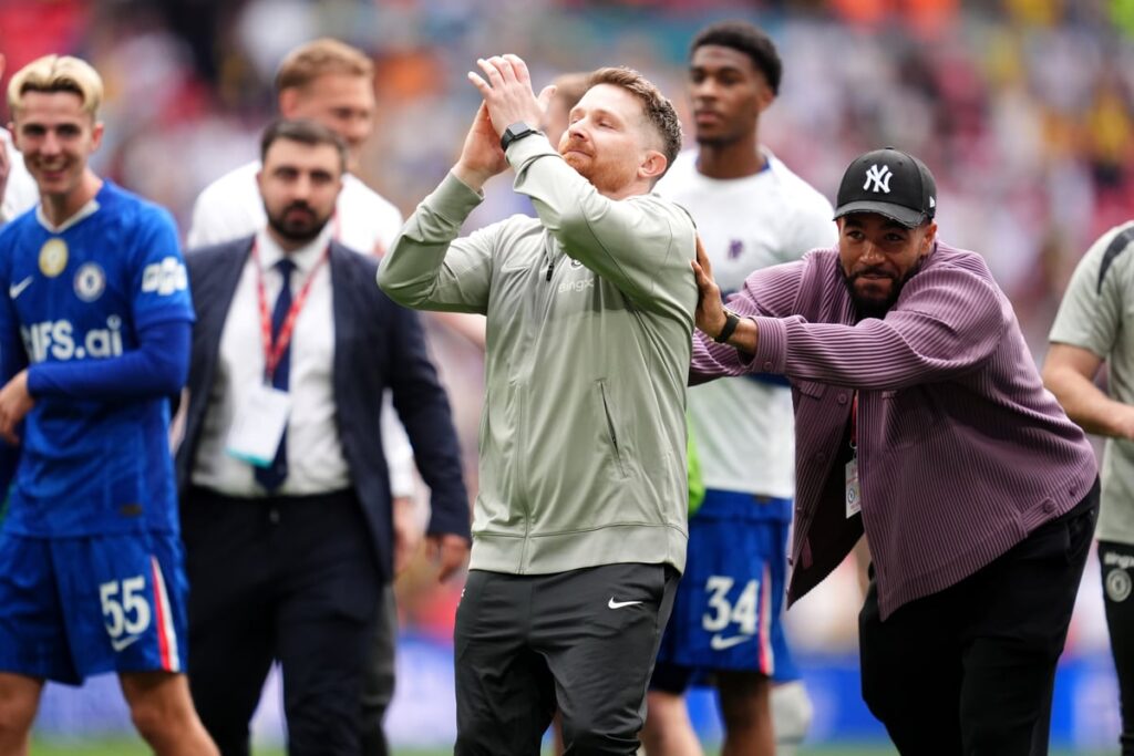 Chelsea: Calum McFarlane gets game plan ‘spot on’ as full-time moment speaks volumes