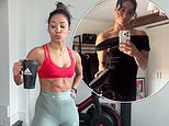 Axed Strictly pro Karen Hauer shows off her washboard abs as she says ‘April has felt like a year already’ in post to fans after confirming show exit