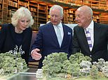 King Charles and senior royals visit British Museum to view design for memorial to late Queen on what would have been her 100th birthday
