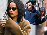 Zoe Kravitz and Harry Styles spark engagement rumours as she is seen flashing a sparkling ring during her visit to London