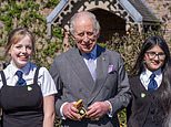 King Charles is awarded Blue Peter Green badge for his ‘amazing’ environmental work
