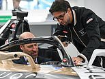 Prince William jokes about AI taking over motor racing jobs as he enjoys tour of Jaguar TCS Racing’s HQ