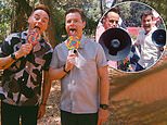 Ant McPartlin and Declan Donnelly brush off I’m A Celeb’s chaotic final and security stepping in as they post fun behind-the-scenes snaps from their time in South Africa
