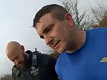 Moment police sergeant is arrested after being spotted naked and masturbating near children’s play area – as he is handed sexual risk order