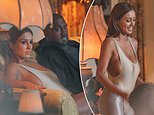 Kanye West’s wife Bianca Censori flashes sideboob as couple resurface in first outing since rapper’s UK ban