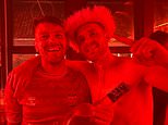 York City’s 24-hour promotion party: Boozy stars dressed in full kit carry on the celebrations as hero who scored goal to send them to League Two looks worse for wear after heavy night