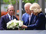 King Charles and Camilla remember 9/11 victims and meet their families as they visit memorial in New York on third day of historic state visit to the US