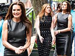 Brooke Shields, 60, has a blast with her mini-me daughter Rowan, 22, as they film a reality TV show in NYC