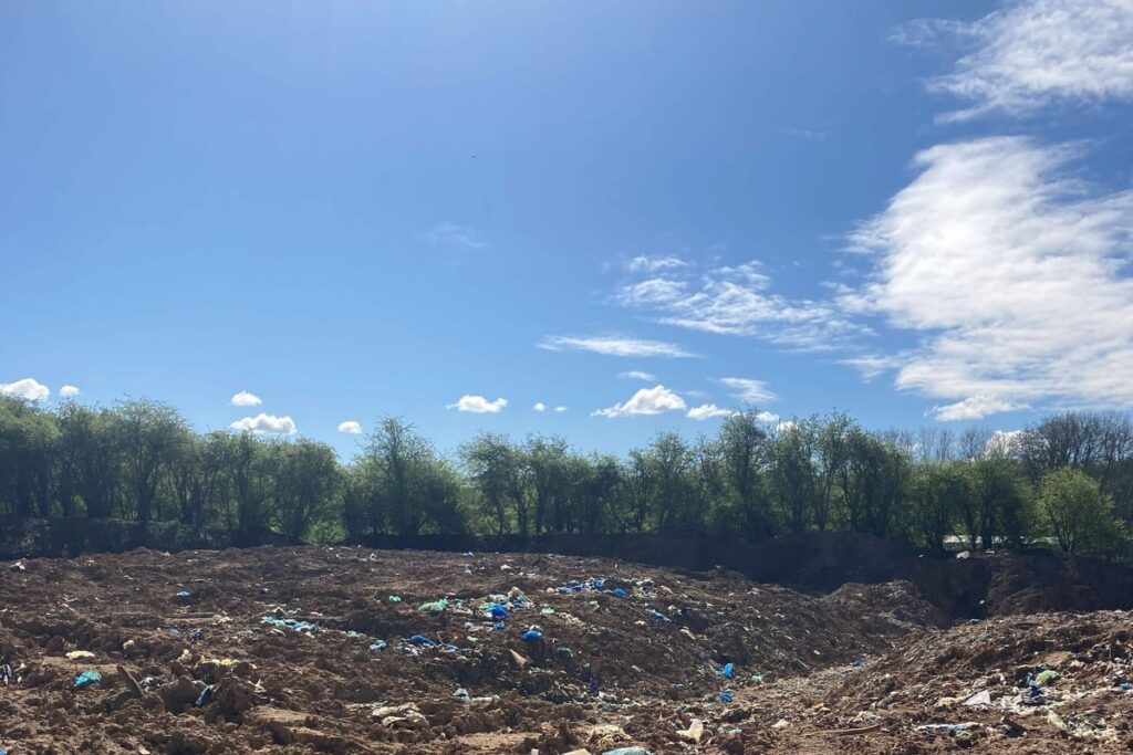 ‘Sickening’ waste covering area size of football pitch found at protected site