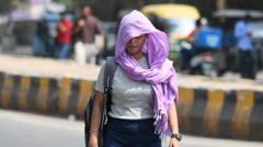 In pictures: North India braces for heatwaves as temperatures cross 40C
