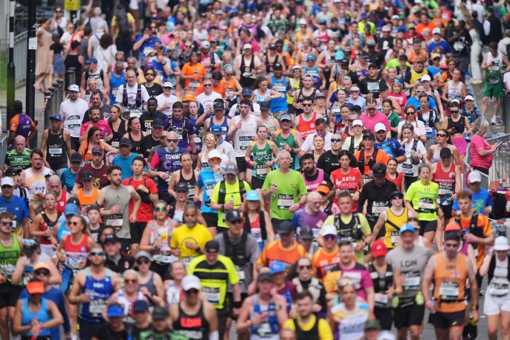 Pair charged over disruption at last year’s London Marathon