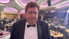 ‘You just didn’t know’: Gary O’Donoghue describes confusion and fear at correspondents’ dinner