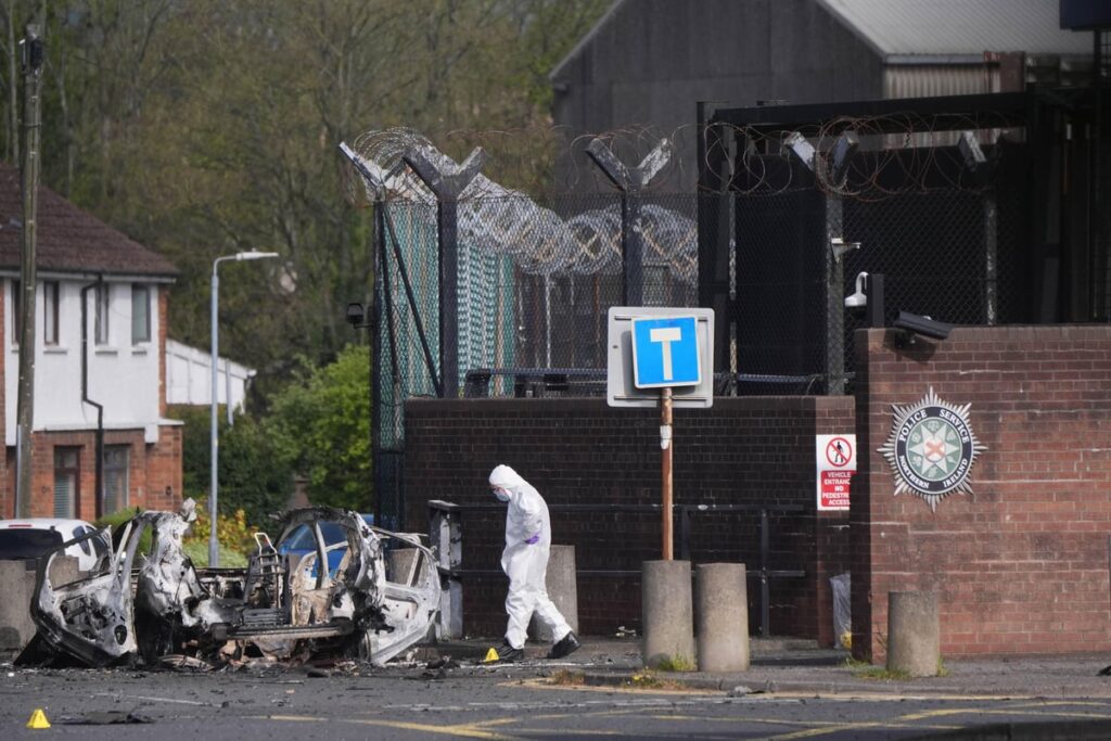 Political leaders unite to condemn ‘cowardly’ attack on PSNI station