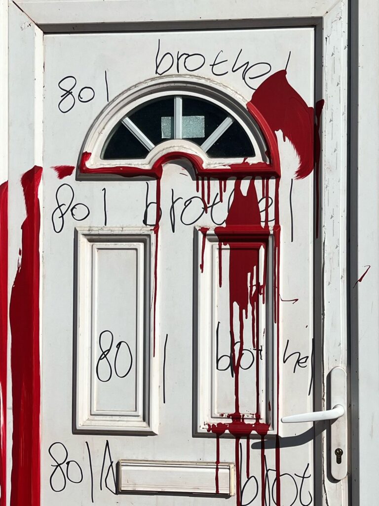 Inside the sinister red paint attacks continuing to plague London