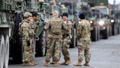 Trump says US studying troop cuts in Germany, as spat with Merz intensifies