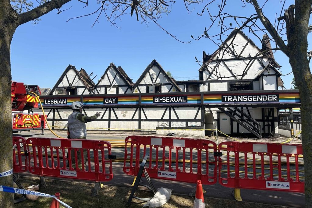 Security were ‘dragging’ people out of burning LGBT+ nightclub