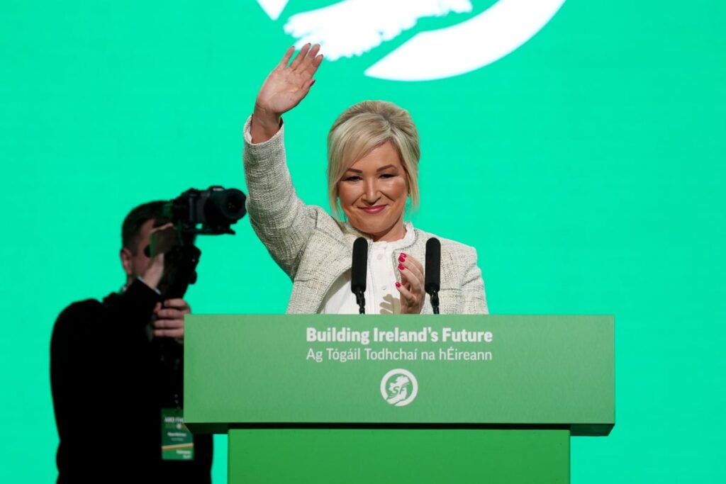 O’Neill says she will work to reform Stormont to ‘end the blockage on progress’
