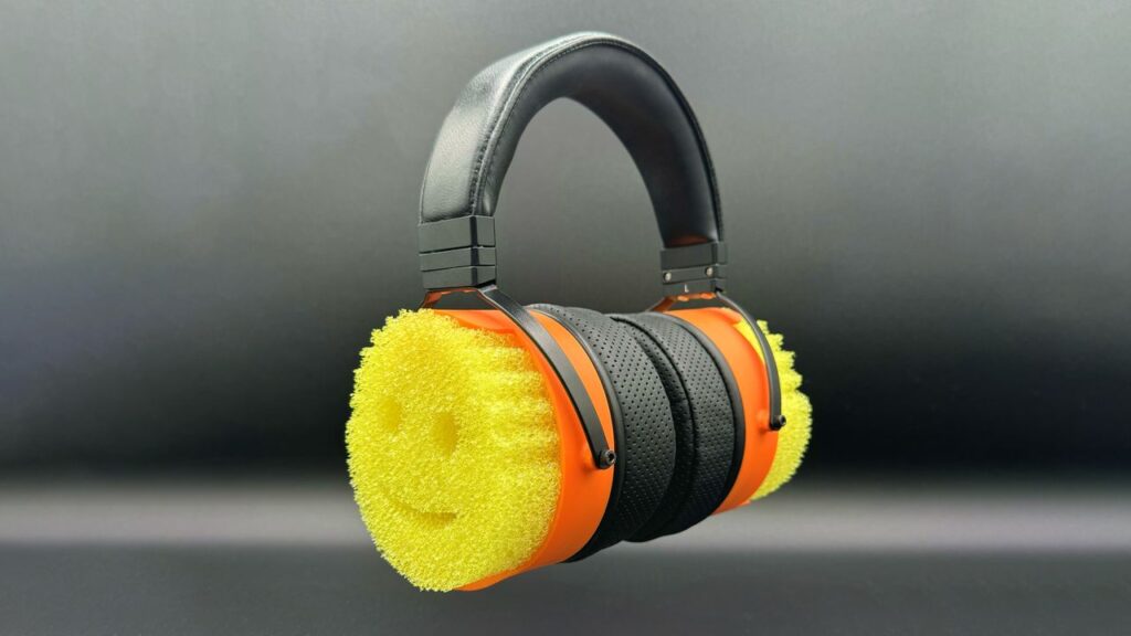 Someone built headphones made from Scrub Daddy sponges, and that’s not even the surprising part — they delivered ‘godly’ audiophile-level measurement results