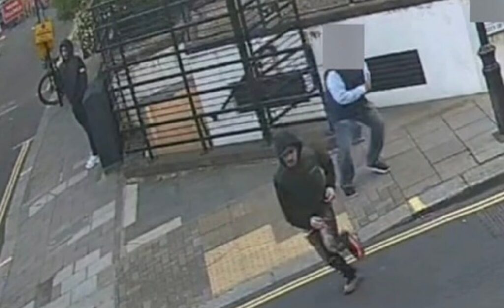 Moment Rolex ripper ambushes boss near London’s Hyde Park to steal £30k watch as he’s jailed
