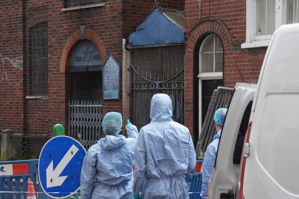 Second man charged over alleged arson at former east London synagogue