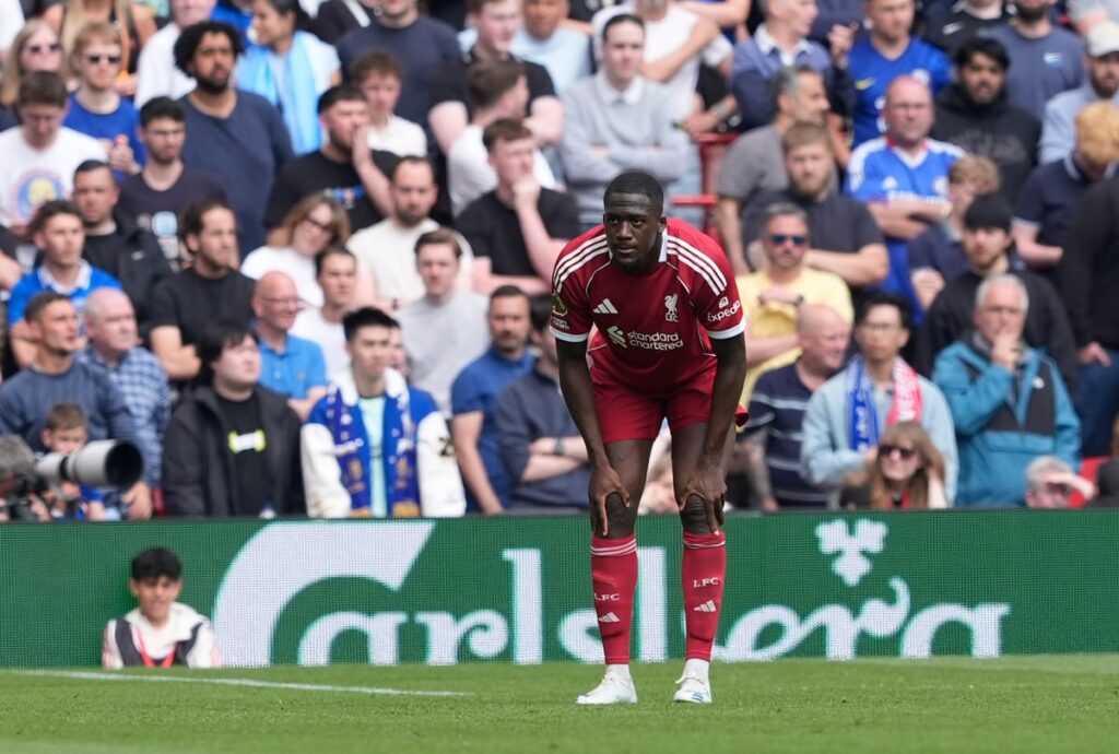 Arne Slot issues Ibrahima Konate injury update as Liverpool star forced off against Chelsea