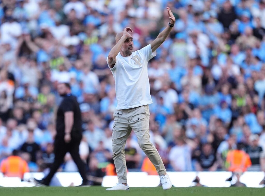 Man City 1-2 Aston Villa: Villans victorious as Pep Guardiola waves goodbye to Etihad Stadium
