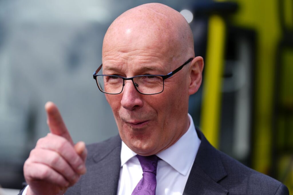 John Swinney leads SNP to record fifth Holyrood victory