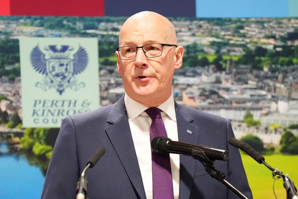 Swinney fails to win majority but says SNP ‘emphatically’ won Holyrood election