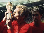 ‘He was my biggest influence’: Geoff Hurst prepares to raise a toast to his great friend and fellow England World Cup hero Bobby Moore