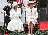 The Queen and First Lady’s twinning moments: Camilla and Melania Trump put on a show of unity with matching wardrobes throughout the state visit