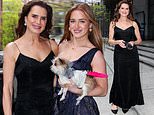 Brooke Shields and her lookalike daughter Rowan Henchy put on a glamorous display as they head to animal charity gala