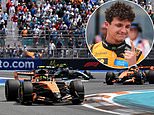 Lando Norris secures dominant win in Miami sprint race as world champion closes gap to Kimi Antonelli
