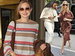 Met Gala preparations get underway as stars including Gigi Hadid, co-chair Venus Williams and Rosie Huntington-Whiteley touch down in New York ahead of fashion’s biggest night