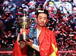 China’s Wu Yize, 22, becomes youngest world champion for 36 YEARS as he beats Shaun Murphy in final frame to edge Crucible epic