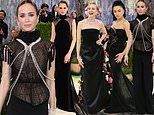Emily Blunt joins Cara Delevingne,  Noami Watts and Charli XCX as they all opt for chic black while leading the British stars at the 2026 Met Gala