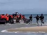 Le Farce! French police reported to human rights watchdog after using knife to stop migrant small boat