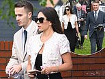 Michael Owen is joined by Love Island star daughter Gemma and lookalike son James as they lead the celebrity turnout at Chester Races