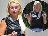 Amanda Bynes embraces new beauty trend as she steps out after eyebrow overhaul and Ozempic weight loss