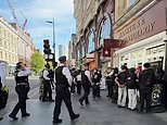 TikTokers mob Scientology buildings as viral ‘speed run’ stunt comes to UK: Moment youths descend on church’s London HQ in bid to sprint inside