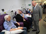 King Charles meets with ‘very brave’ cancer patients at Guy’s Hospital and discusses how chemotherapy affects the tastebuds