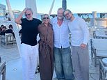 Jake Hall’s family travel to Majorca days after he was ‘found dead with shard of glass in his neck’ at island villa – as it’s revealed TOWIE star was battling debts of £1.5million