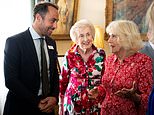 Queen Camilla bonds with Kate’s dog-loving brother James Middleton at special Clarence House reception honouring life-saving pooches