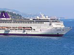 Hundreds of Brits are held on cruise ship in France after UK passenger dies from suspected norovirus with dozens more showing symptoms