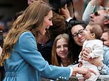 ‘Mi chiamo Catarina’: Princess of Wales delights royal fans in Reggio Emilia – and a very excited baby – as she speaks Italian language on first solo royal visit since cancer diagnosis