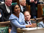 Streeting’s ‘dirty looks’ for Badenoch as Tory leader accuses Health Secretary of allowing Starmer coup plot to ‘distract’ him from day job improving the NHS