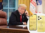 Trump’s gold MAGA phone FINALLY ships to customers… but mystery surrounds bold ‘made in USA’ claim