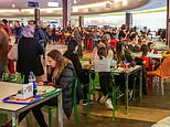 Don’t talk with your mouth full! Loud restaurants are driving diners away as Brits refuse to sit next to noisy punters