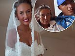 Venezuela Fury, 16, and husband Noah Price, 19, settle into newlywed life as she shares behind-the-scenes videos from their big day ahead of moving into a caravan