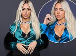 Cristiano Ronaldo’s fiancée Georgina Rodriguez unveils a dramatic transformation as she sports platinum blonde hair and flashes her bra at Cannes Film Festival event